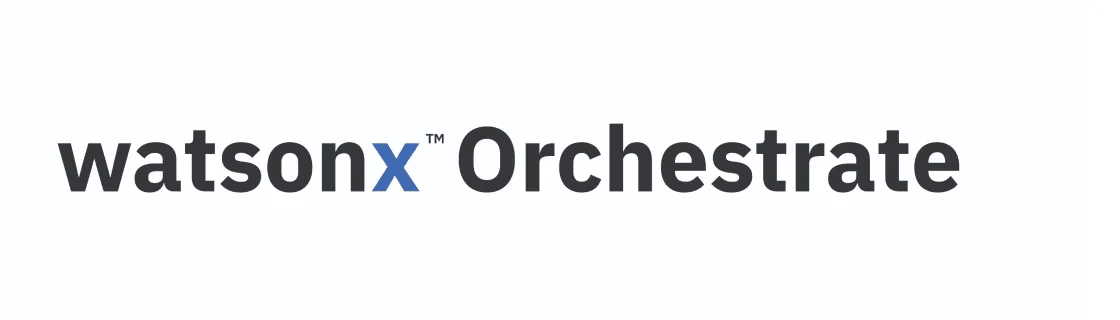 watsonx orchestrate logo