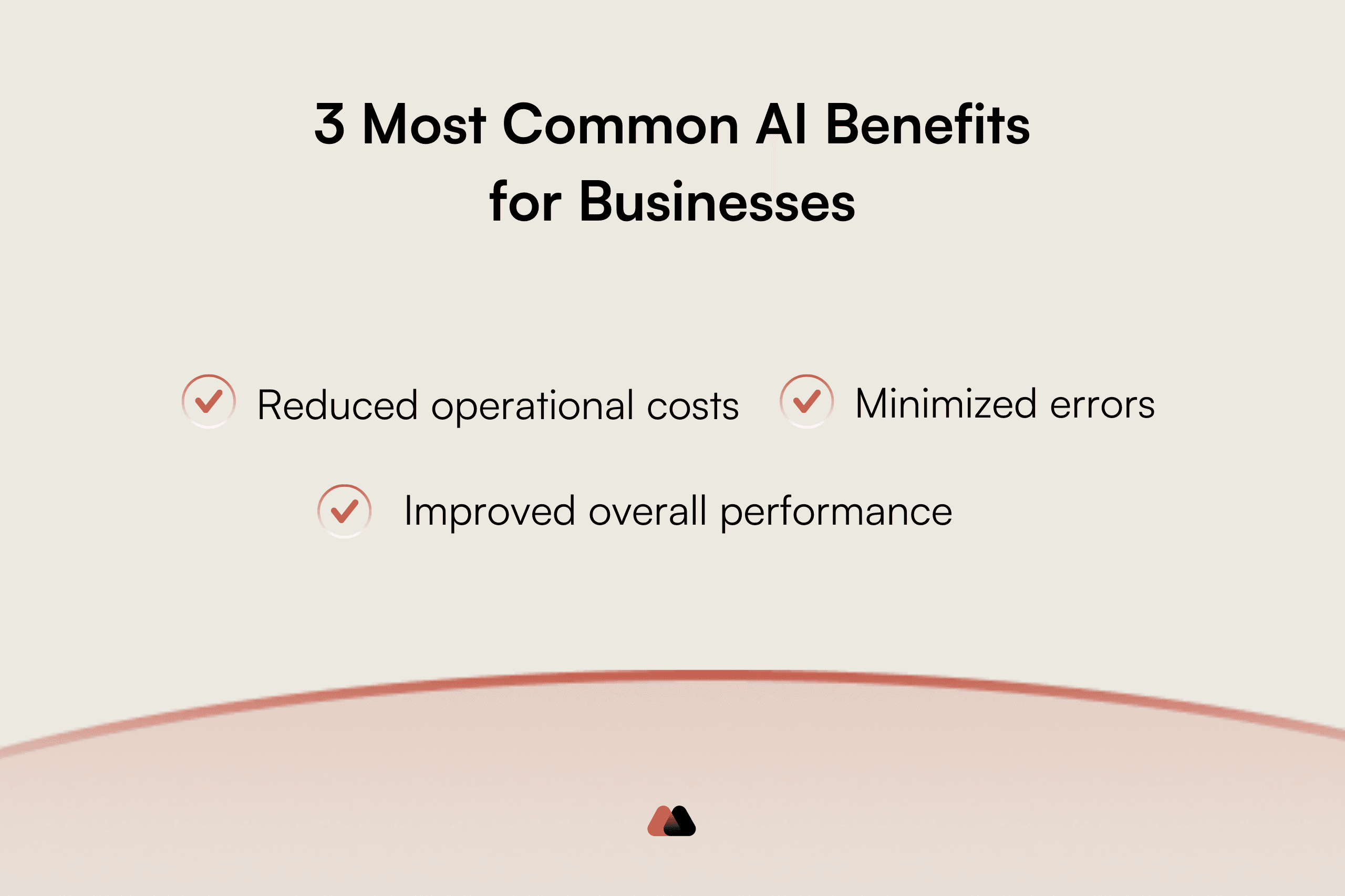 AI benefits for businesses